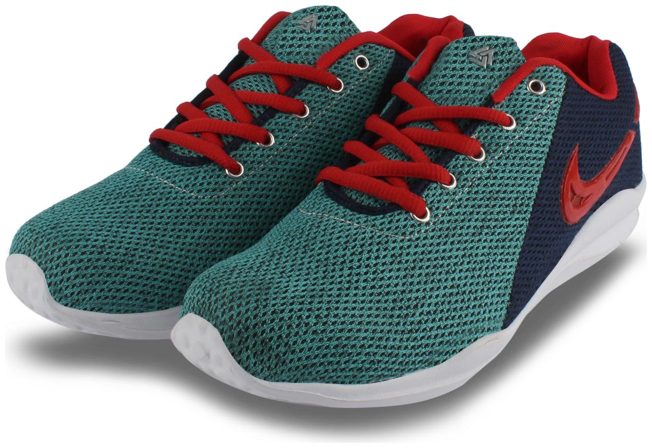 

Calaso Men Running Shoes ( Green Blue )