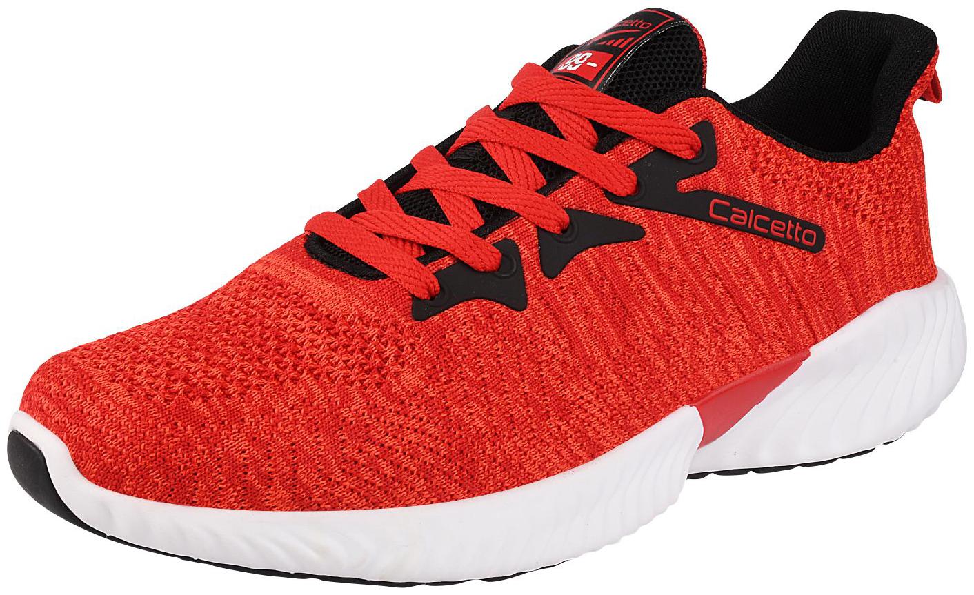 

Calcetto Men VEERA Running Shoes ( Red )
