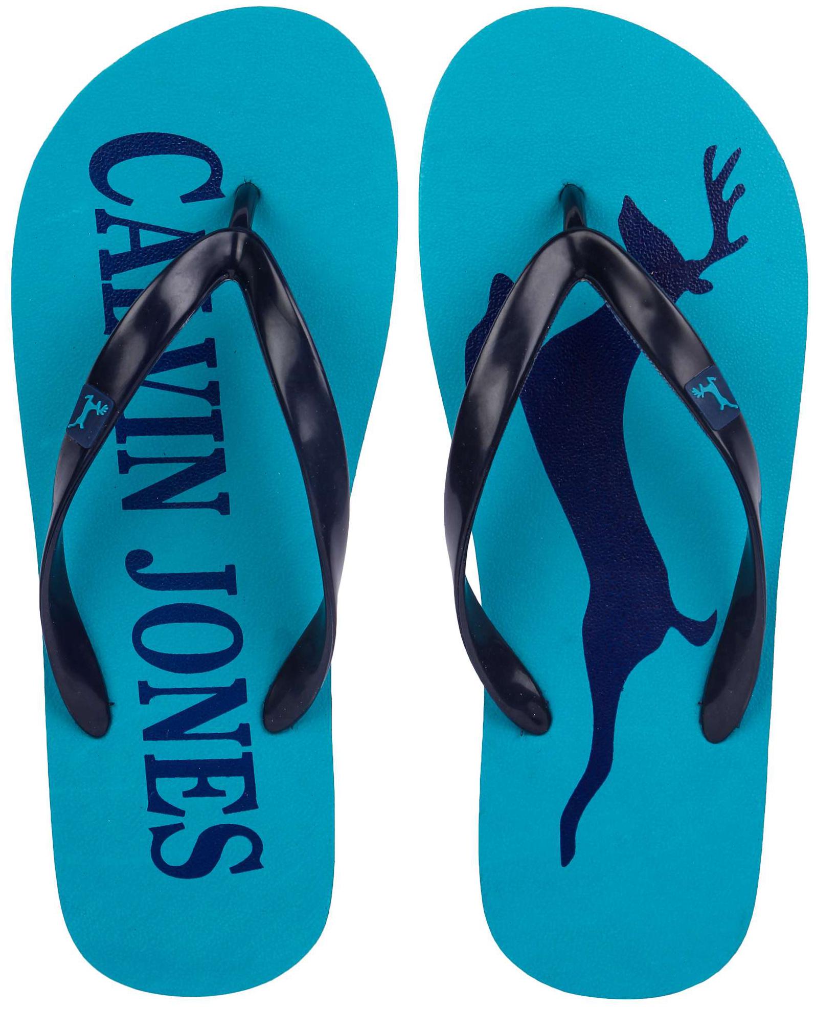 

Calvin Jones Men s Casual Blue Navy Slippers