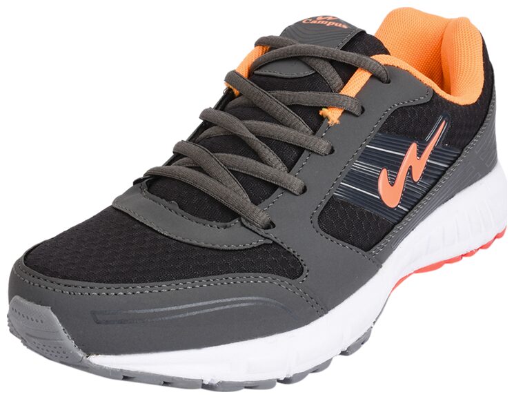 campus grey running shoes