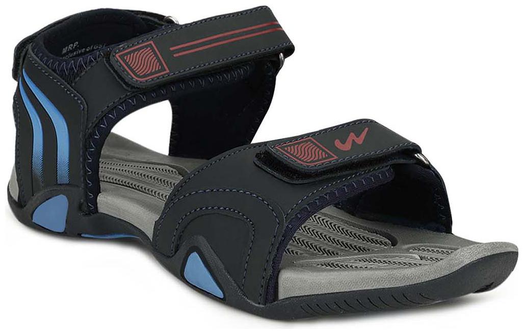 

Campus Men Blue Green Sports Sandals