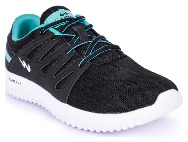 

Campus Men Running Shoes ( Black )