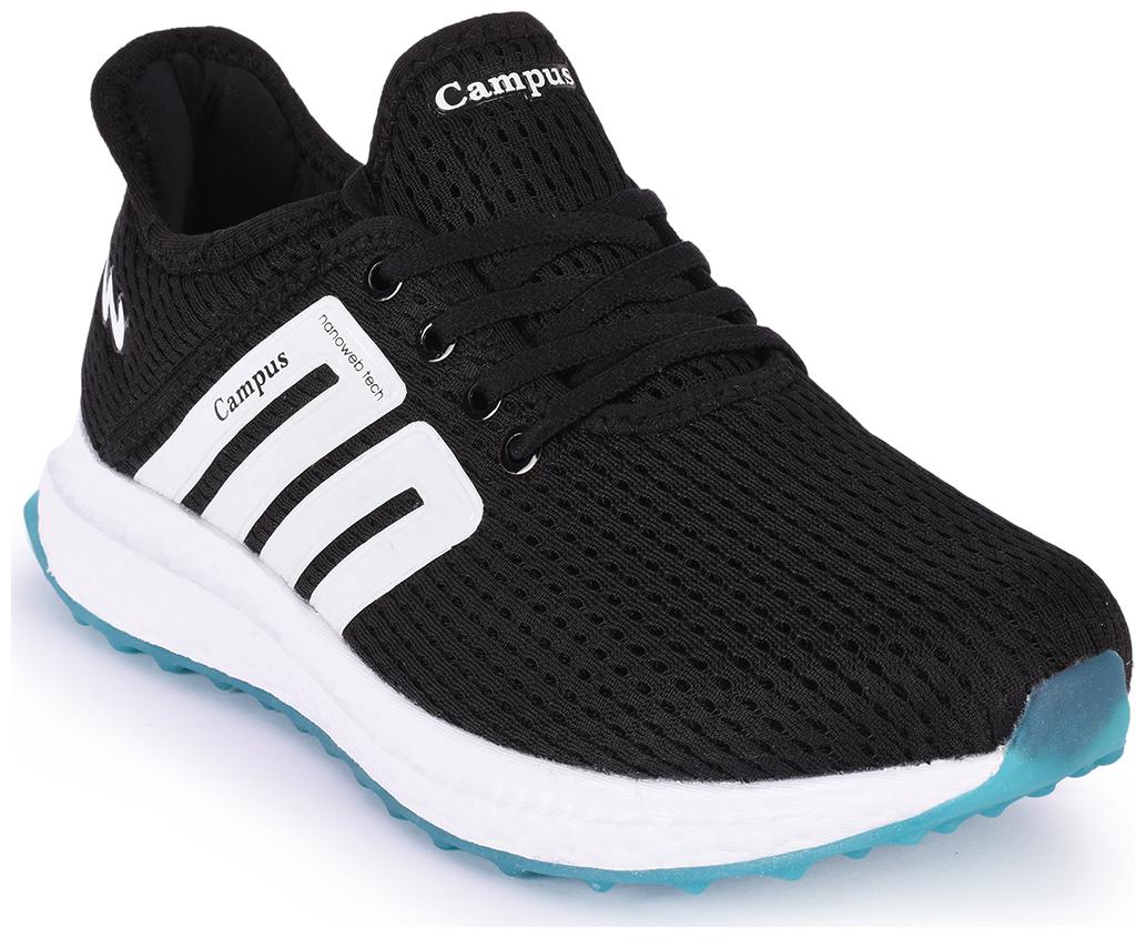 

Campus Men BATTLE X-115 Running Shoes Running Shoes ( Black )