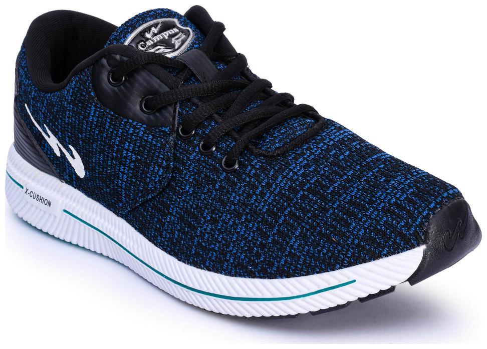 

Campus Men Running Shoes ( Black )