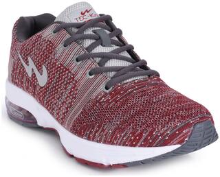 Campus GEO Running Shoes For Men(Maroon;Grey )