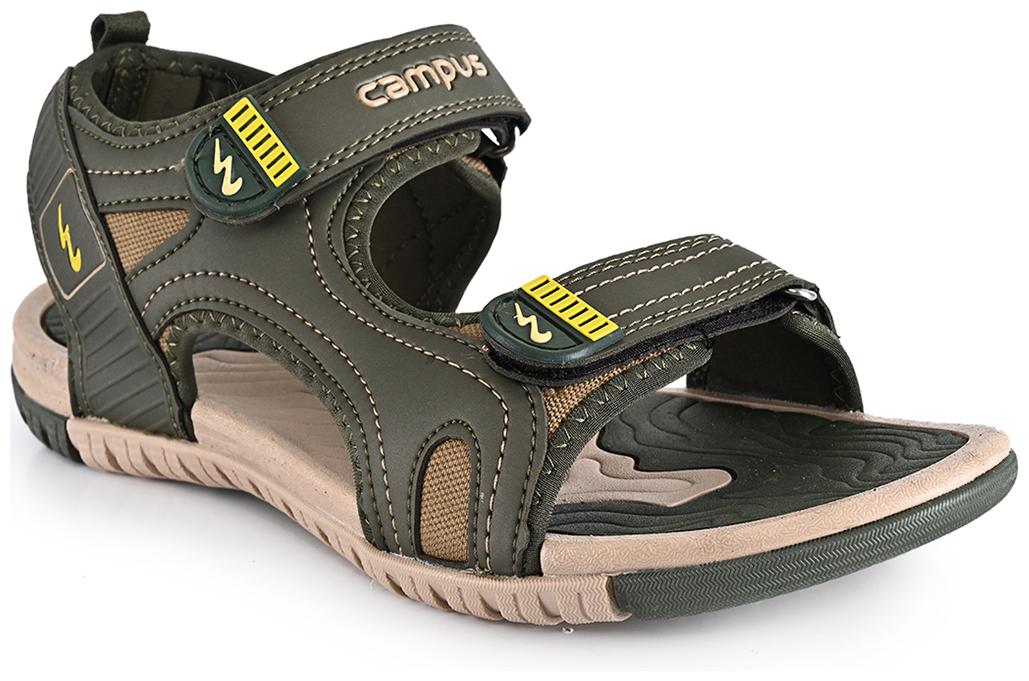 

Campus Men Green Sandals