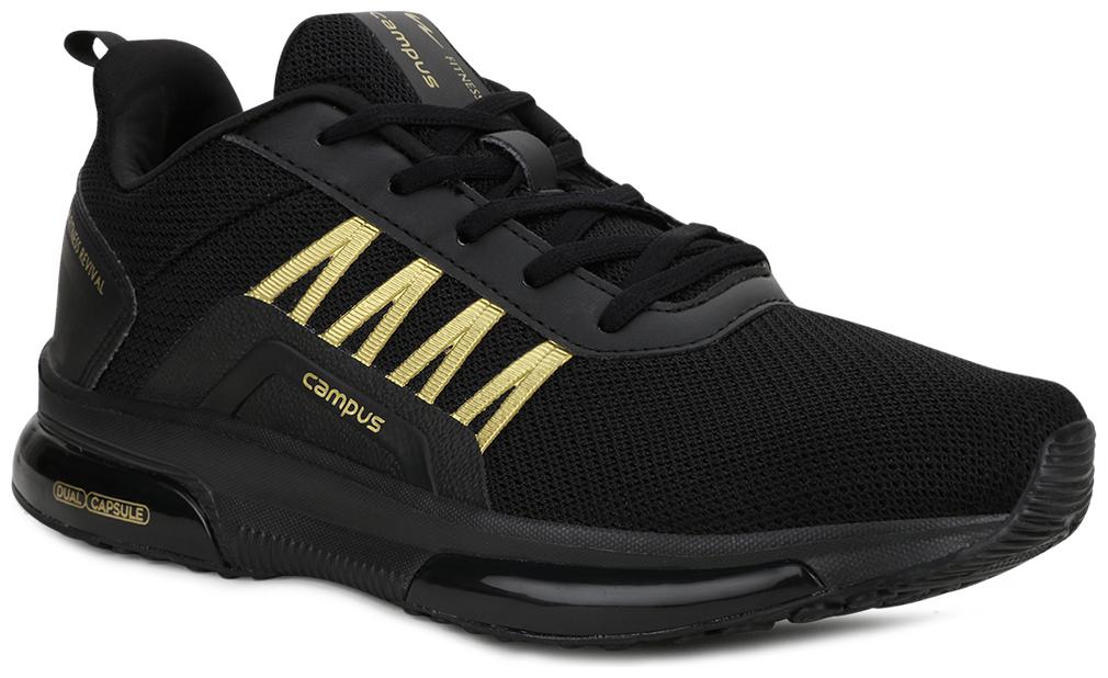 

Campus Men Brazil Pro Running Shoes ( Black )