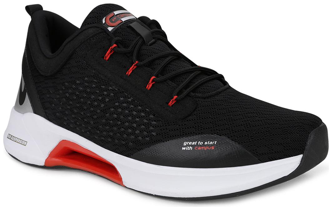 

Campus Men BRAT Running Shoes ( Black )