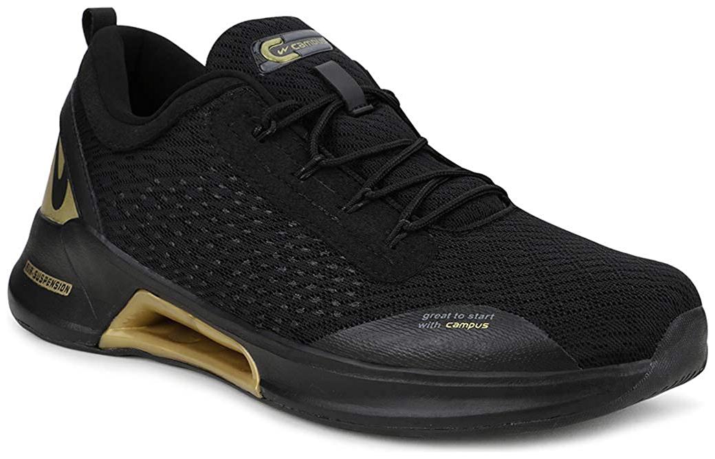 

Campus Men BRAT Running Shoes ( Black )