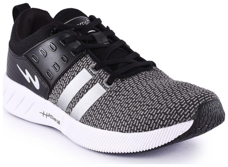 

Campus Men Running Shoes ( Black )