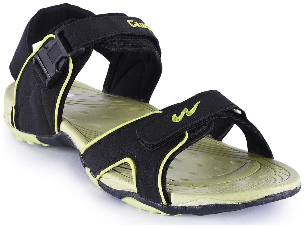 

Campus Men Black Sandals