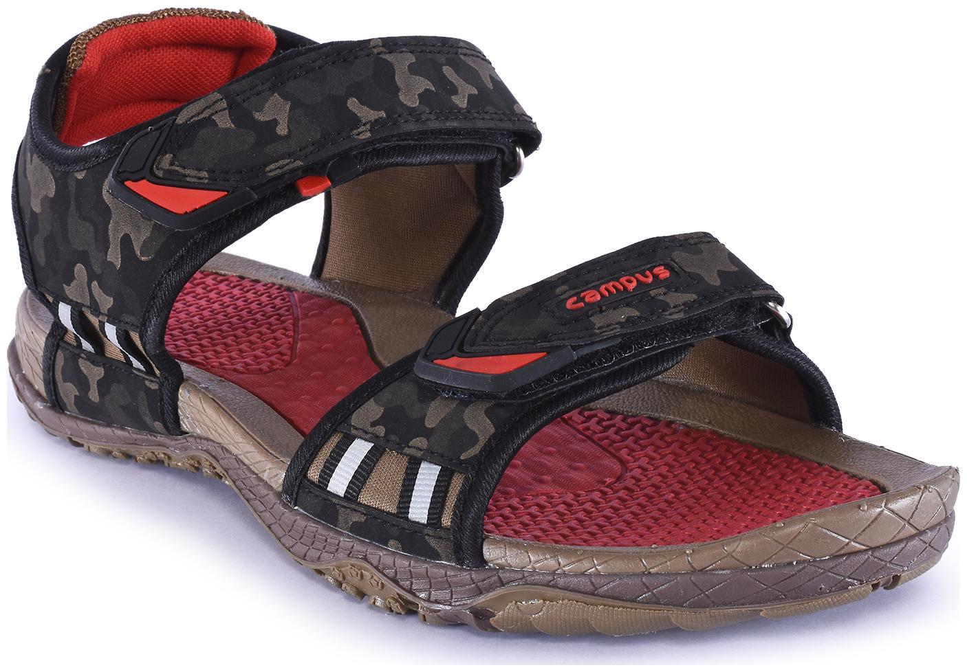 

Campus Men Brown Sandals