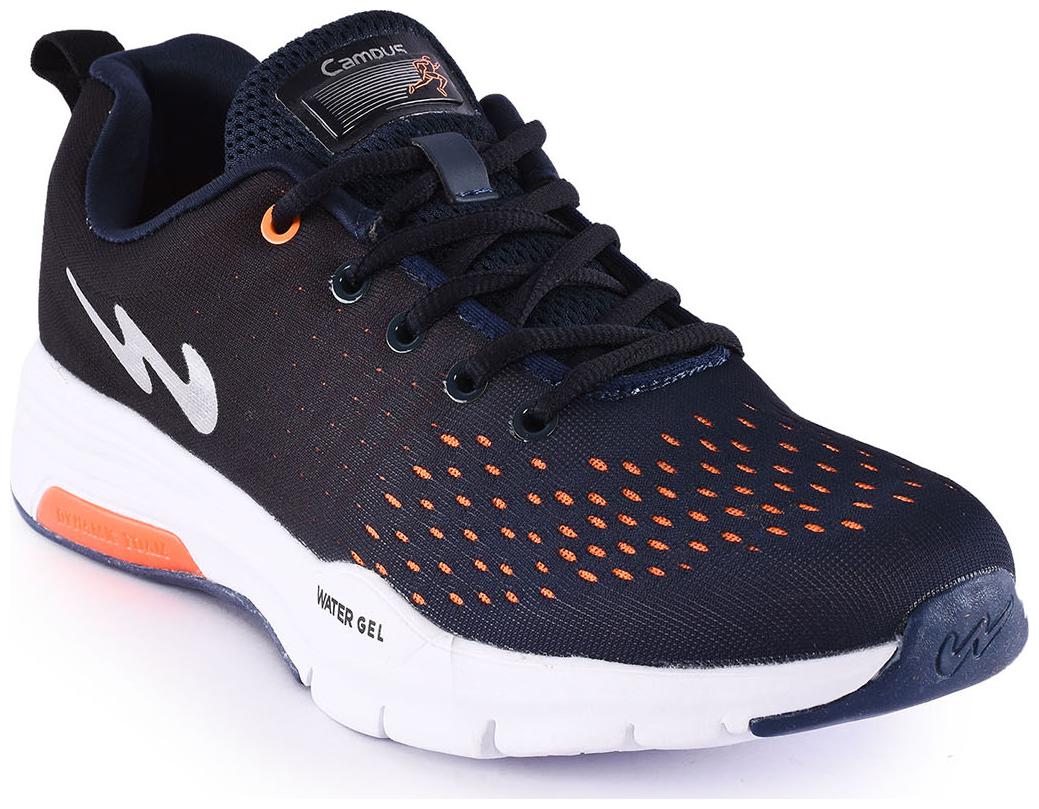 

Campus Men IMPART Running Shoes ( Black )
