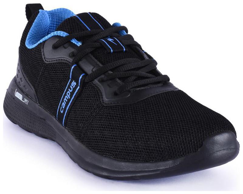 

Campus Men Running Shoes ( Black )