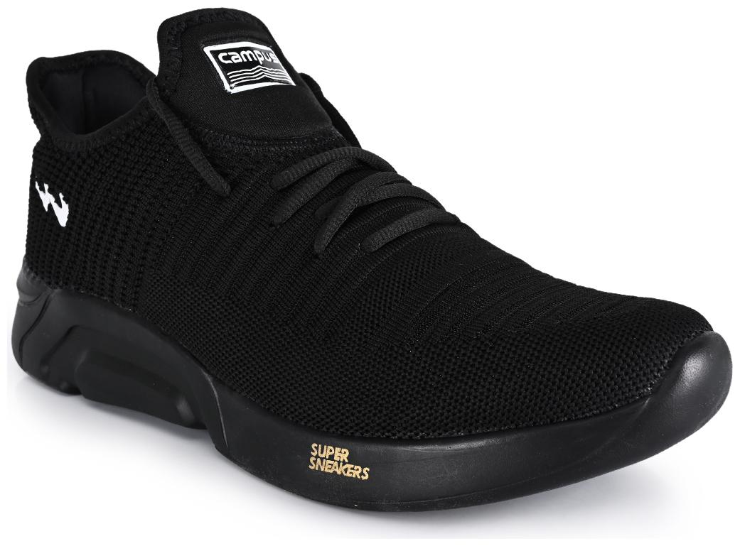 

Campus Men COSTA Running Shoes ( Black )