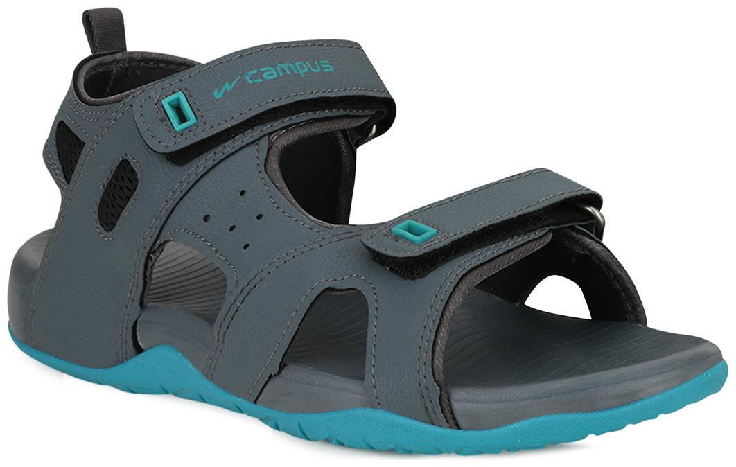 

Campus Men Grey Sports Sandals