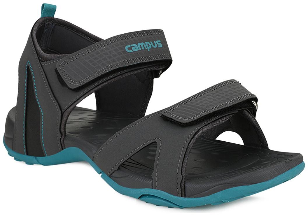 

Campus Men Grey Sports Sandals