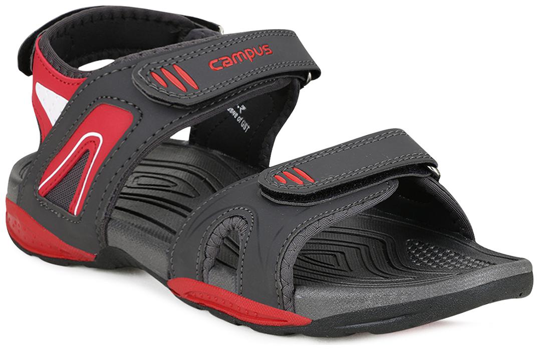

Campus Men Grey Sports Sandals
