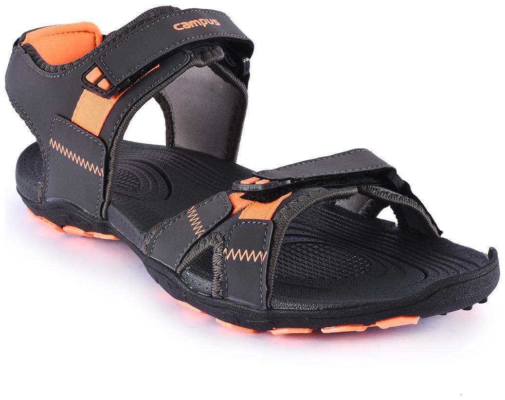 

Campus Men Grey Sandals