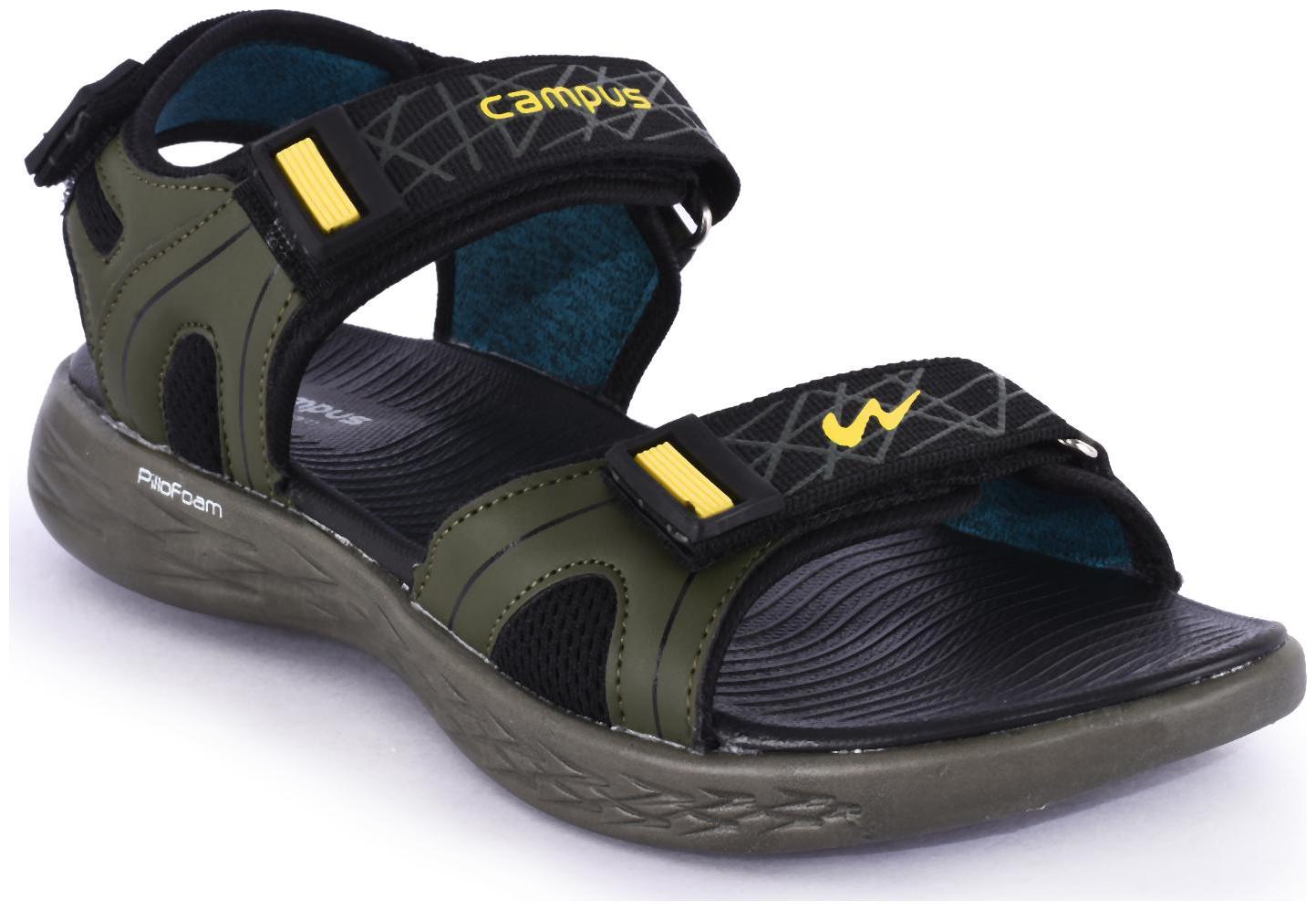 

Campus Men Green Sandals