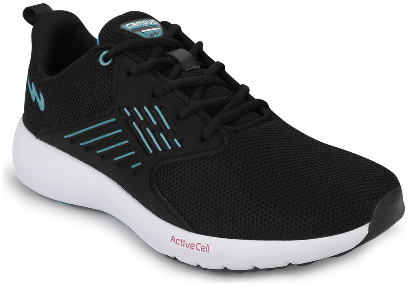 

Campus Men MAGNUS Running Shoes ( Black )