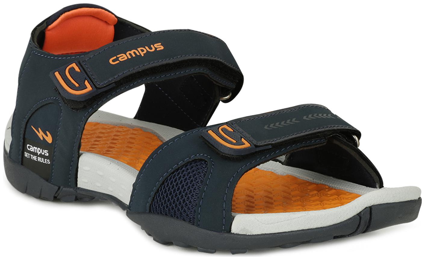 

Campus Men Navy Blue Sports Sandals