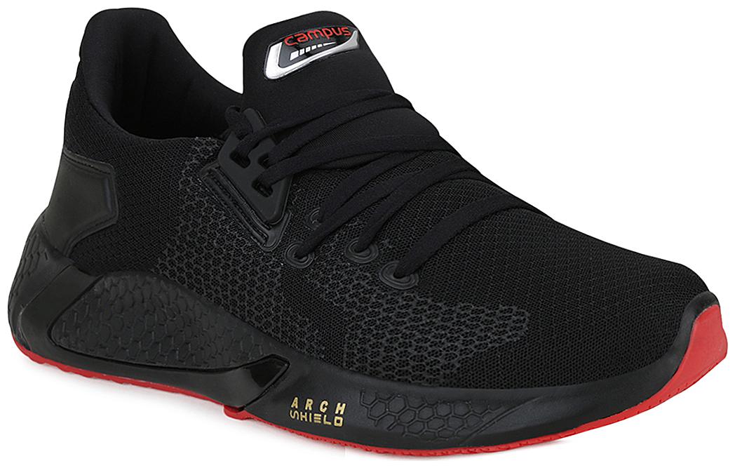 

Campus Men OMAN Running Shoes ( Black )