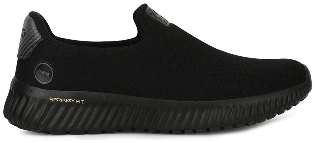 Campus oxyfit black running shoes Clearance