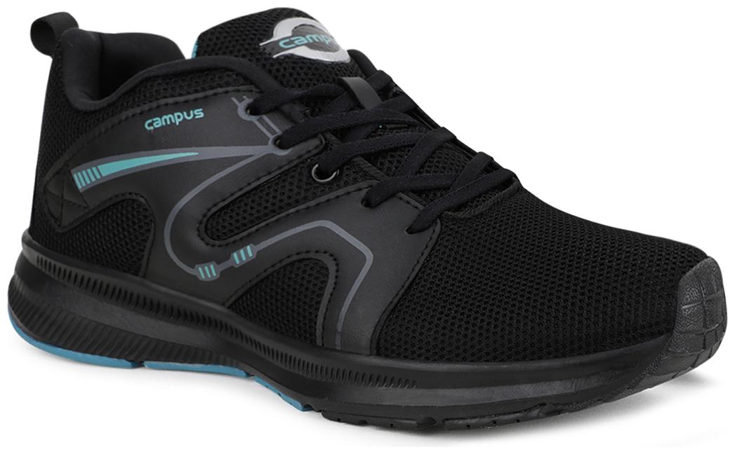 

Campus Men ROSTER Running Shoes ( Black )