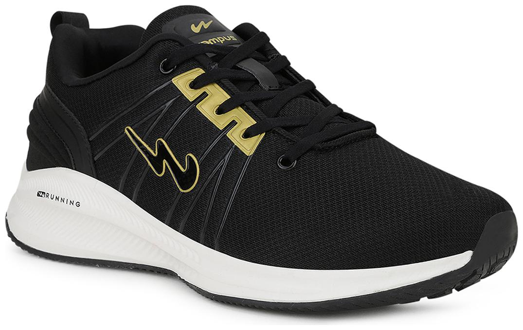 

Campus Men Rexton Plus Running Shoes ( Black )