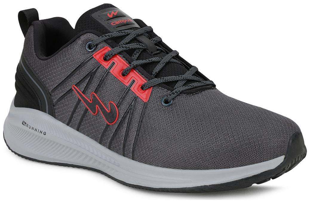 

Campus Men Rexton Plus Running Shoes ( Grey )