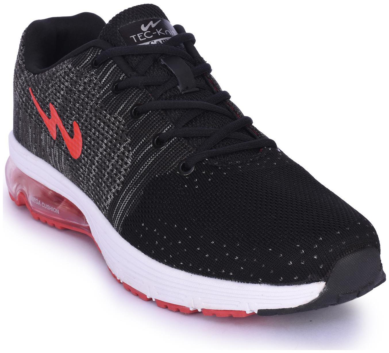 

Campus Men Running Shoes ( Black )