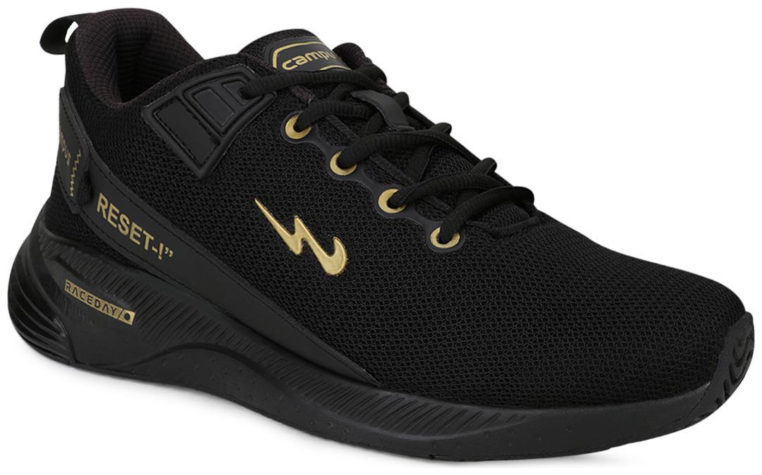 

Campus Men Running Shoes ( Black )