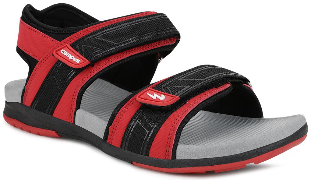

Campus Men Red Sports Sandals