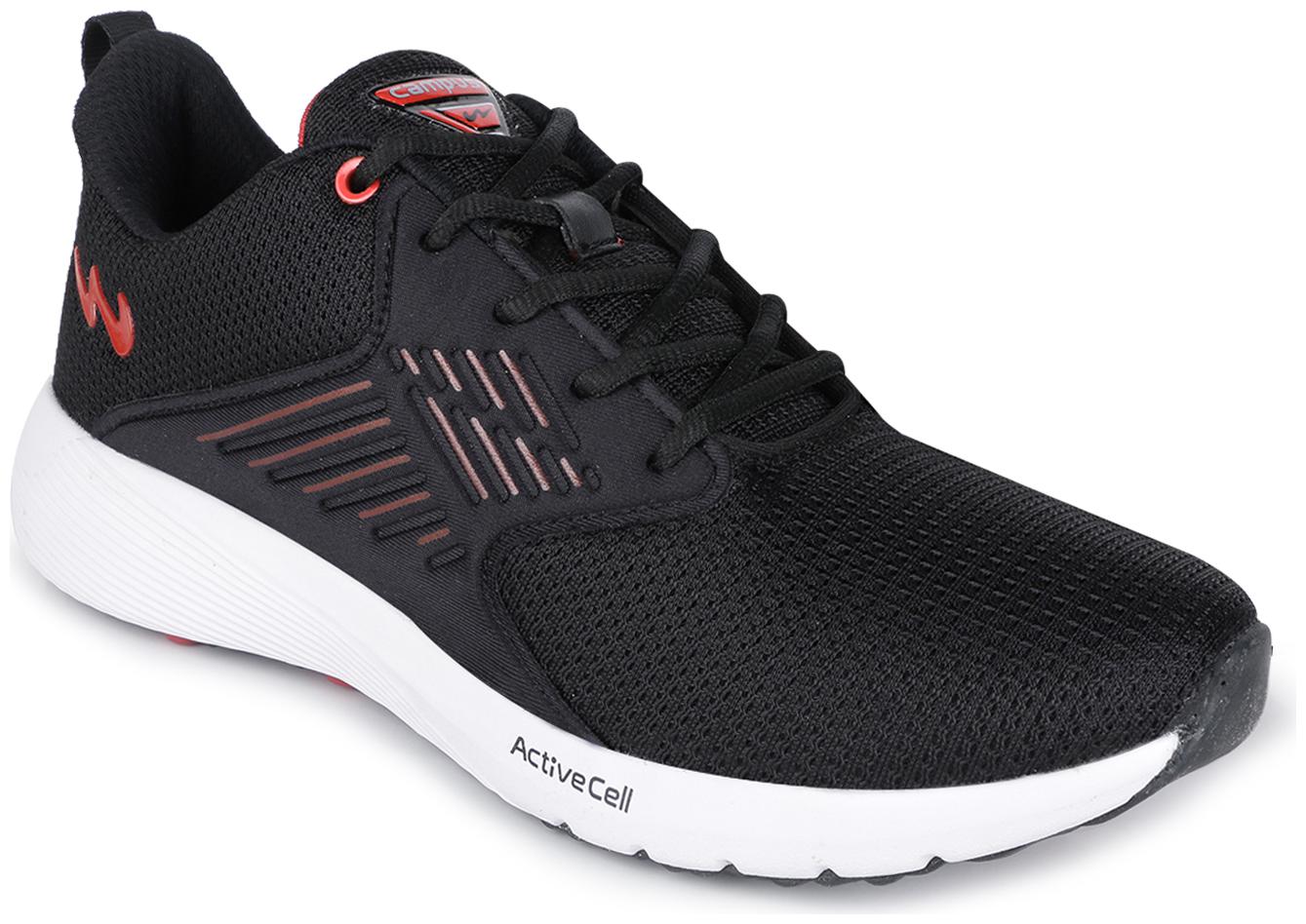 

Campus Men MAGNUS Running Shoes ( Black )