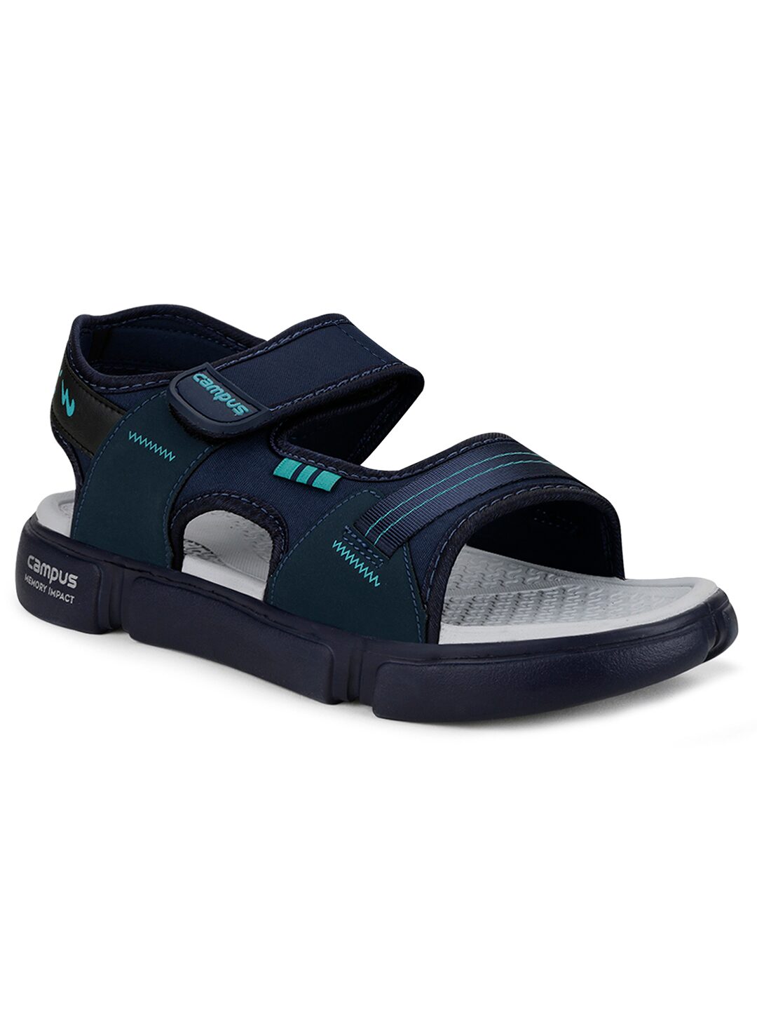 

Campus Men Navy Blue Sandals