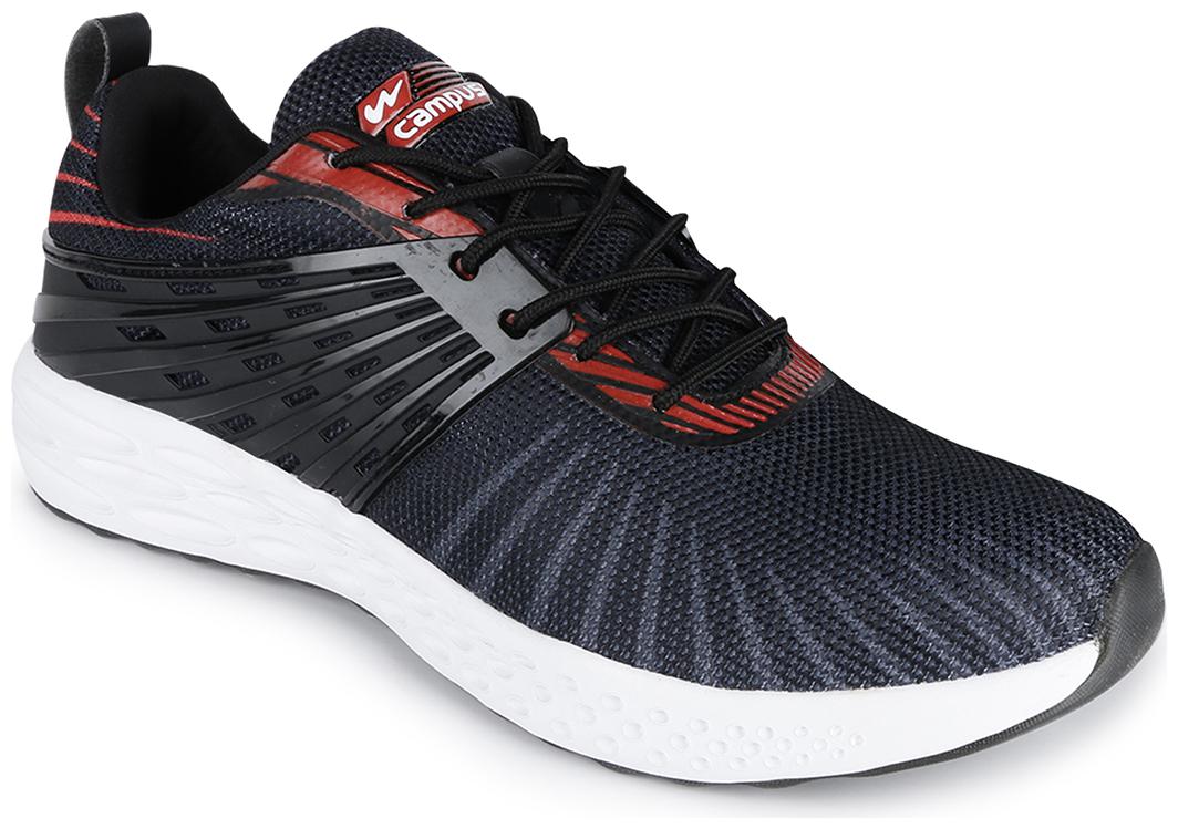 

Campus Men VOLUME Running Shoes ( Black )