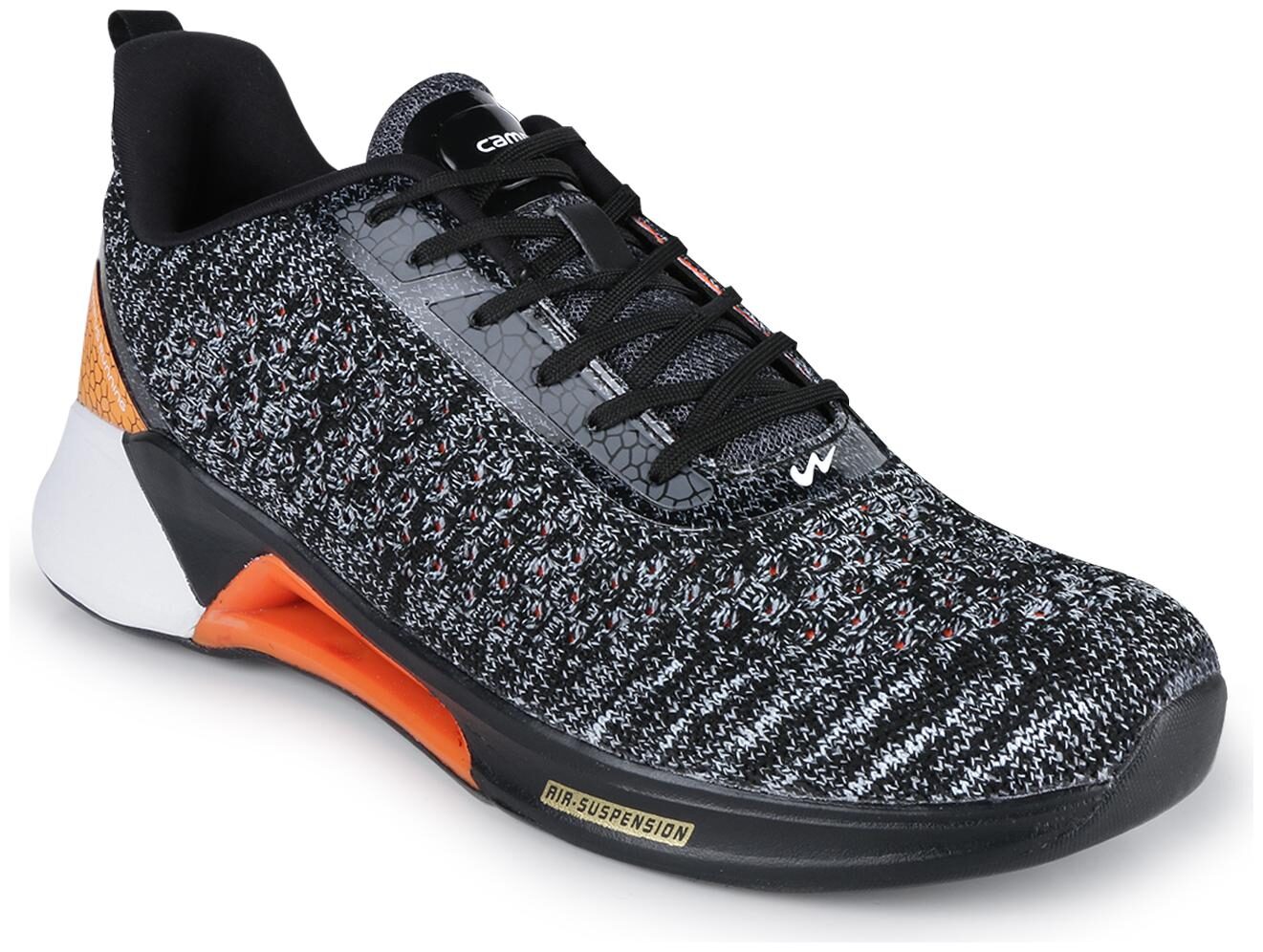 

Campus Men Running Shoes ( Black )
