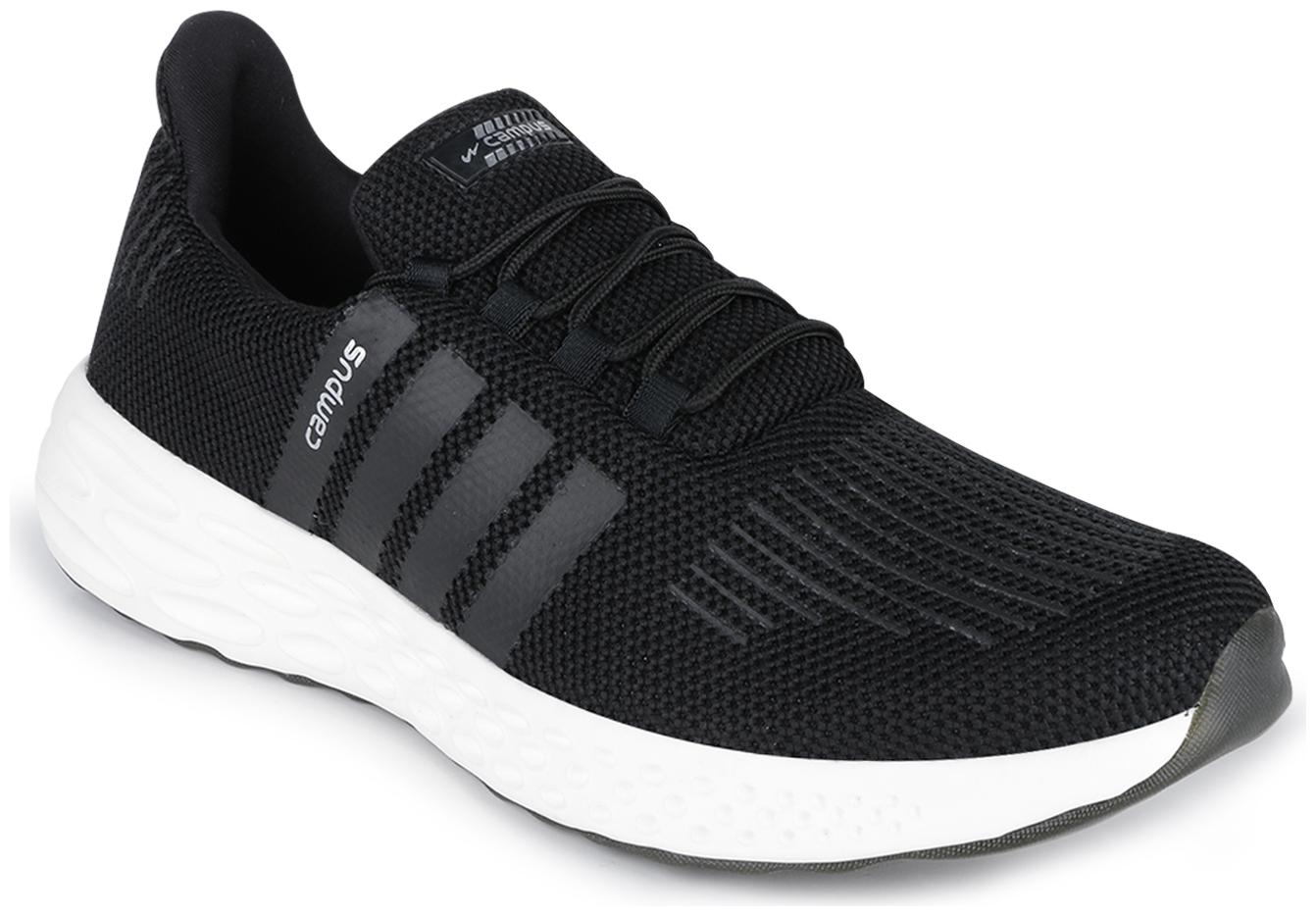 

Campus Men Running Shoes ( Black )