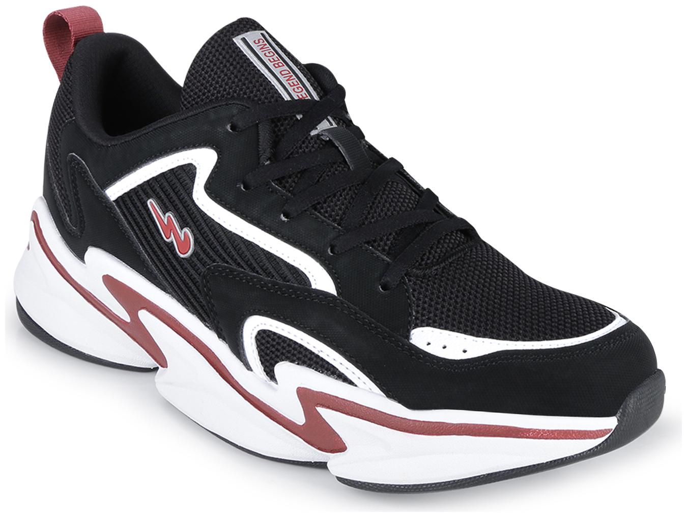 

Campus Men Running Shoes ( Black )