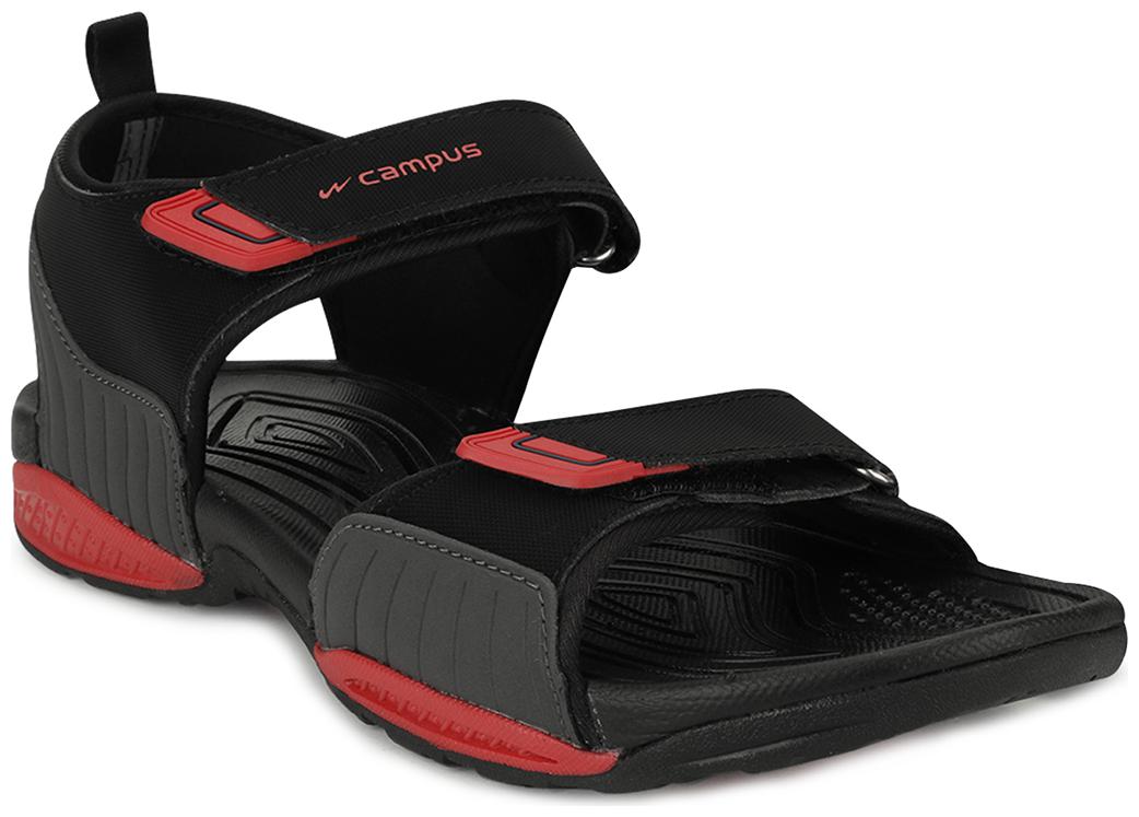 

Campus Men Black Sandals