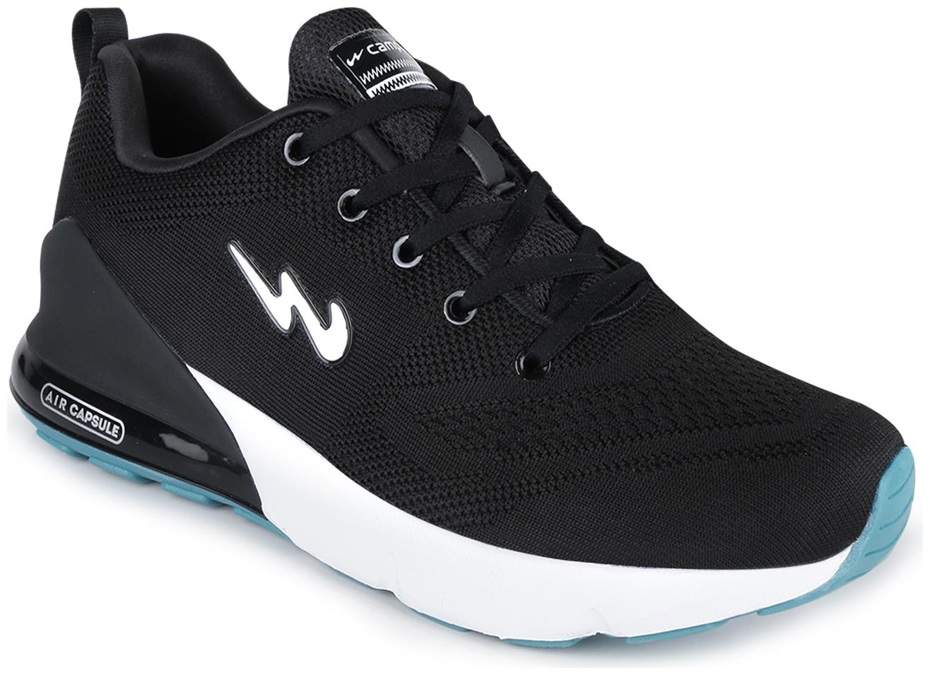 

Campus Men Running Shoes ( Black )
