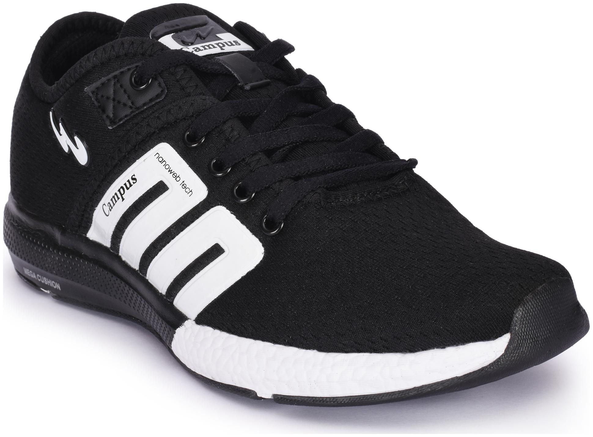 

Campus Men Running Shoes ( Black )