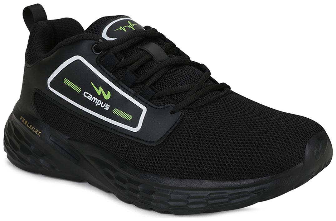 

Campus Men Strom Pro Running Shoes ( Black )
