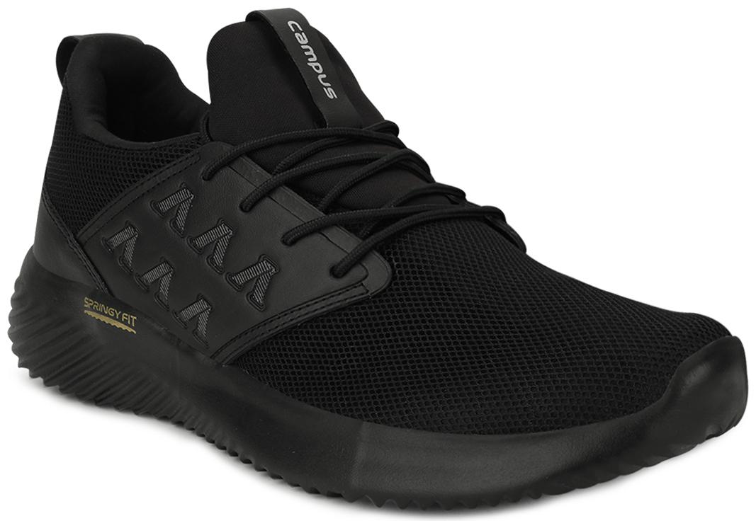 

Campus Men BROKLYN Running Shoes ( Black )