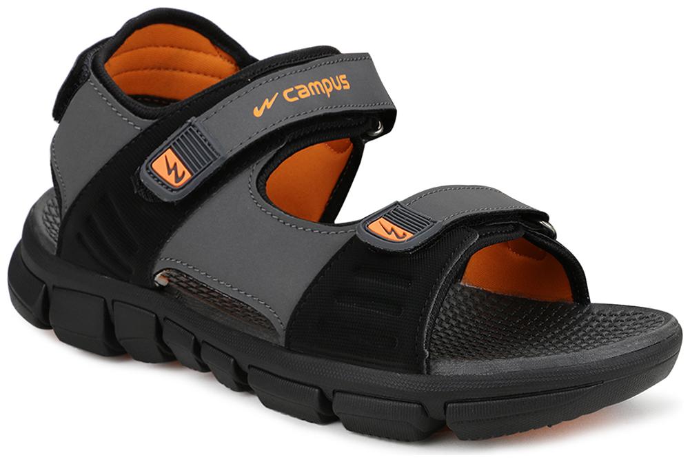 

Campus Men Grey Sports Sandals