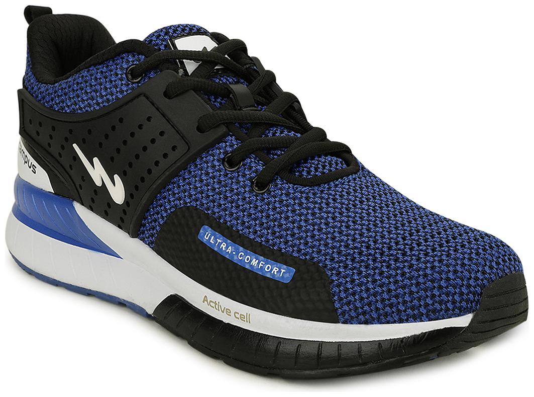 

Campus Men FASTECH Running Shoes ( Black Blue )