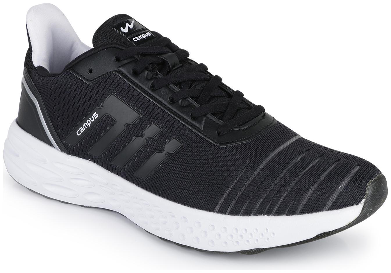 

Campus Men Running Shoes ( Black )