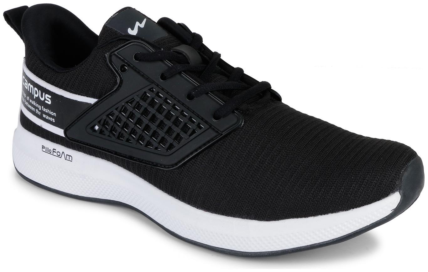 

Campus Men Running Shoes ( Black )