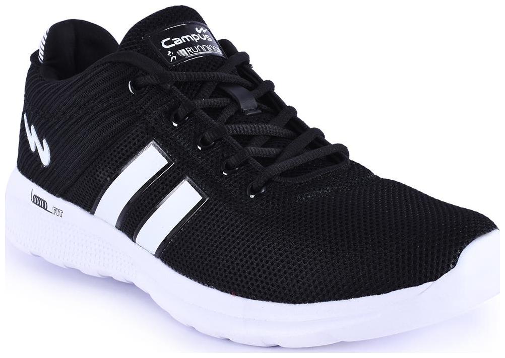 

Campus Men Running Shoes ( Black )
